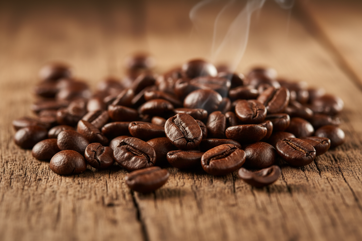 Ethiopian roasted coffee